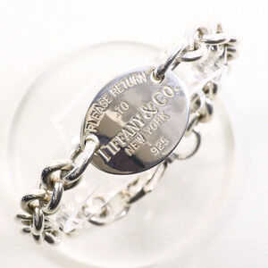 TIFFANY Silver Charm Bracelet